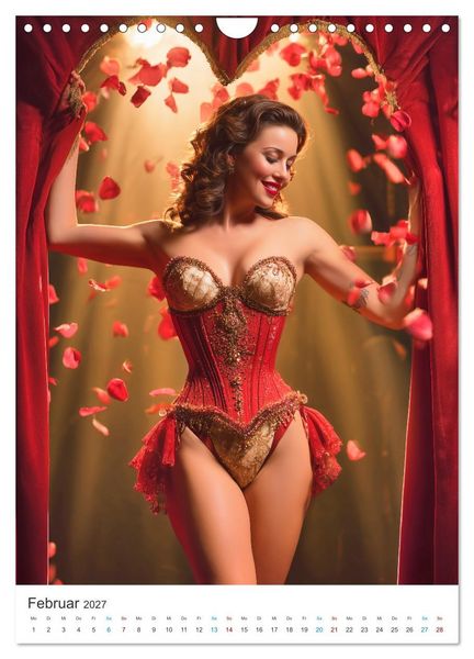 Produktbild: The Art of Burlesque (Wandkalender 2027 DIN A4 hoch), CALVENDO Monatskalender