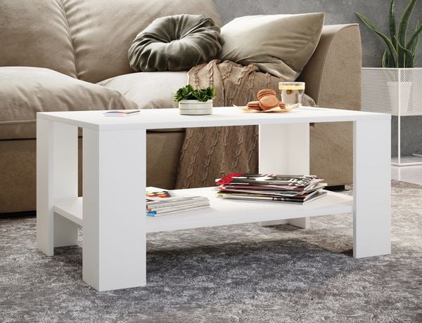 Produktbild: Holz Sofatisch Couchtisch Beistelltisch Dalus