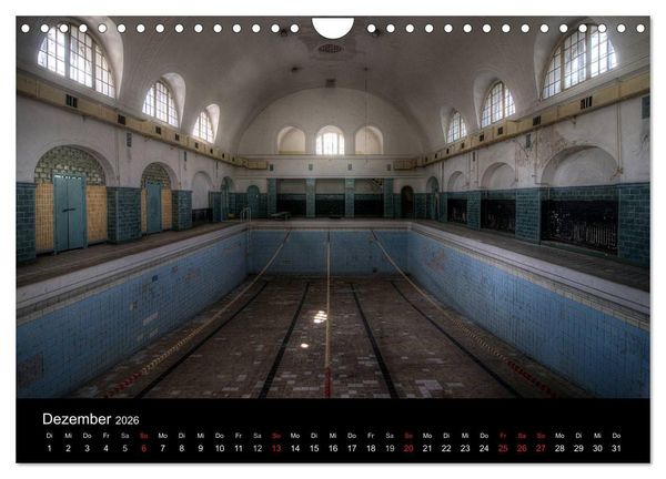Produktbild: Verlassene Orte - Berlin - Brandenburg (Wandkalender 2026 DIN A4 quer), CALVENDO Monatskalender
