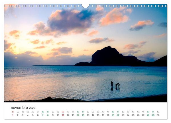 Produktbild: Magnifique &icirc;le Maurice (Calendrier mural 2026 DIN A3 vertical), CALVENDO calendrier mensuel