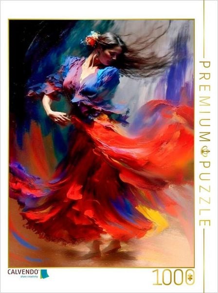 CALVENDO Puzzle Tanz ist mein Leben | 1000 Teile Lege-Größe 64x48cm Foto-Puzzle für glückliche Stunden