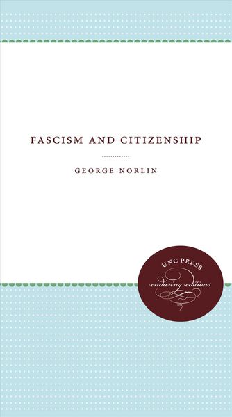 Produktbild: Fascism and Citizenship