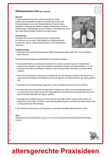 Produktbild: Kita aktiv Projektmappe Insekten