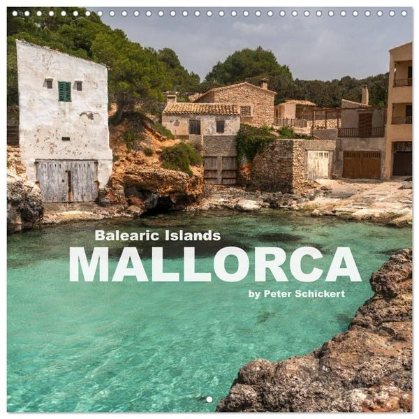 Balearic Islands - Mallorca (Wall Calendar 2026 12 × 12 Inch) CALVENDO 12 Month Wall Calendar
