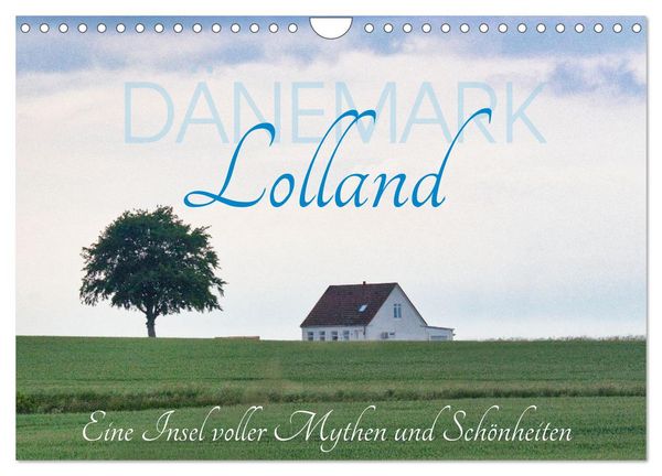 Produktbild: D&auml;nemark Lolland Ein Urlaub voller Mythen und Sch&ouml;nheiten (Wandkalender 2027 DIN A4 quer), CALVENDO Monatskalender