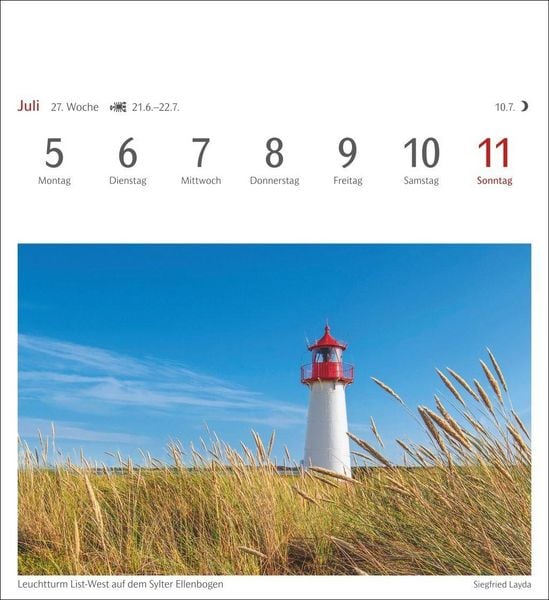 Produktbild: Lichtblicke Postkartenkalender 2027 - Wochenkalender mit 53 Postkarten