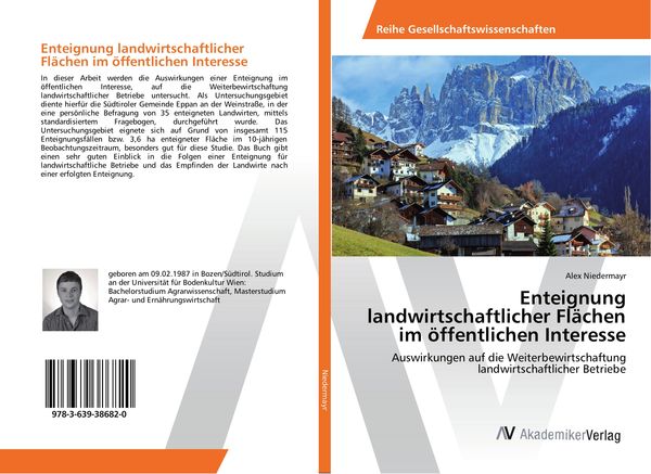 Produktbild: Enteignung landwirtschaftlicher Fl&auml;chen im &ouml;ffentlichen Interesse