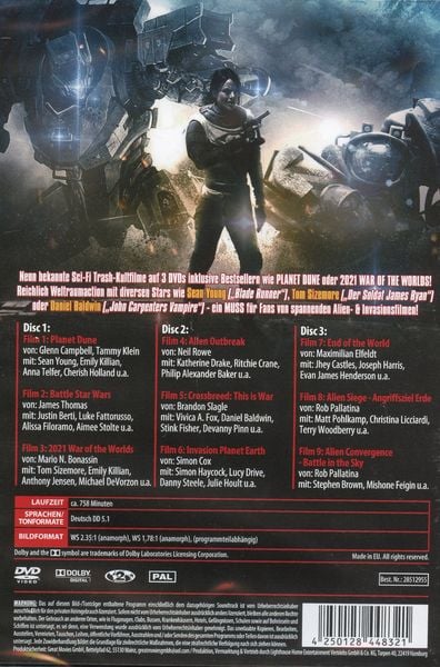 Produktbild: Space Adventures - Krieg im Weltraum [3 DVDs]