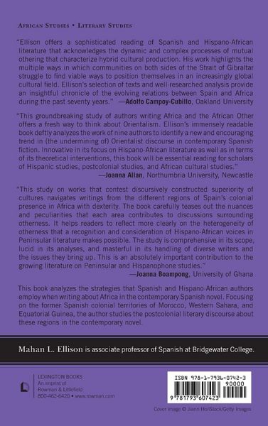 Produktbild: Africa in the Contemporary Spanish Novel, 1990-2010