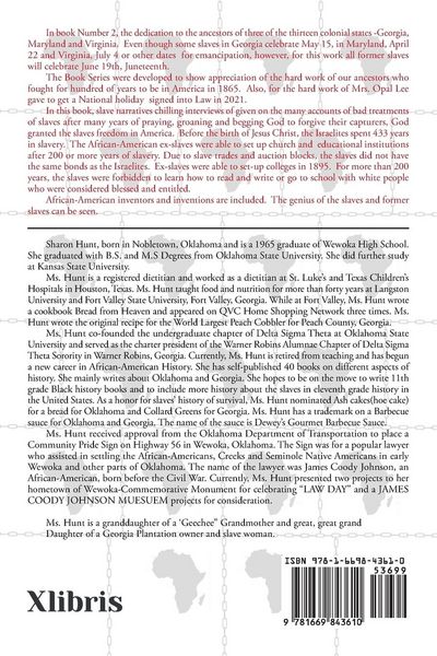 Produktbild: (My View) Celebrating Juneteenth with Three Colonial States-Georgia, Maryland and Virginia! Emancipation Independence Day Federal National Holiday for