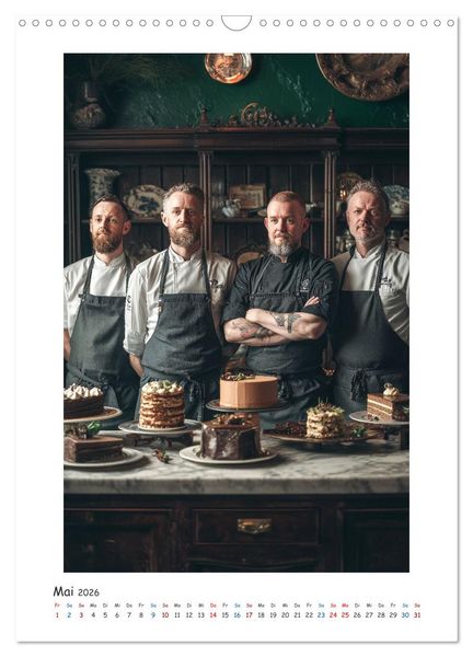 Produktbild: Guten Morgen, B&auml;ckerei (Wandkalender 2026 DIN A3 hoch), CALVENDO Monatskalender