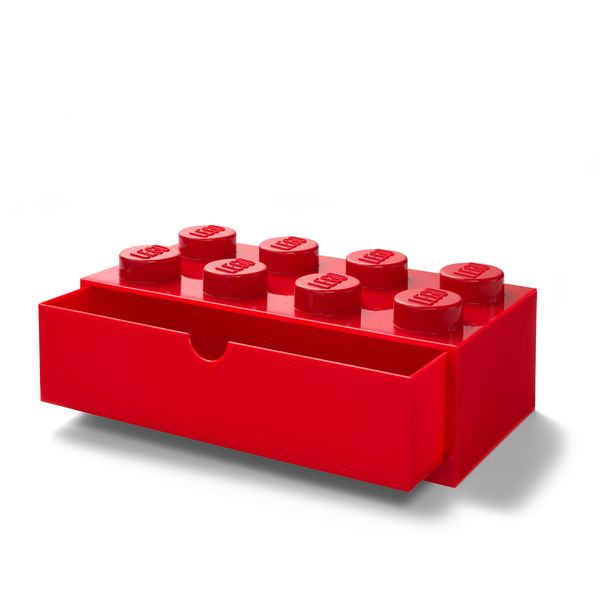 Produktbild: LEGO&reg; Schubladenelement 8 Noppen Rot