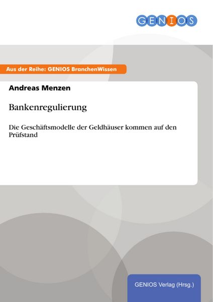 Produktbild: Bankenregulierung