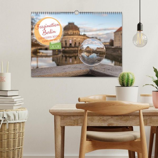 Produktbild: Faszination Berlin - Stadtansichten zwischen Himmel und Spree (Wandkalender 2026 DIN A3 quer), CALVENDO Monatskalender