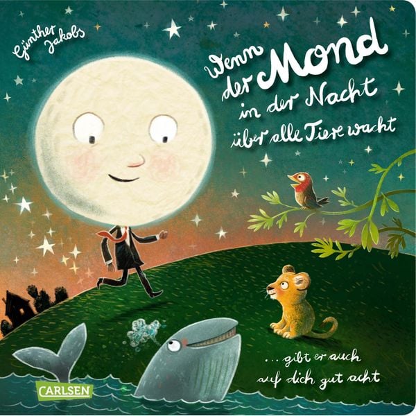 Produktbild: Wenn der Mond in der Nacht &uuml;ber alle Tiere wacht ... gibt er auch auf dich gut acht
