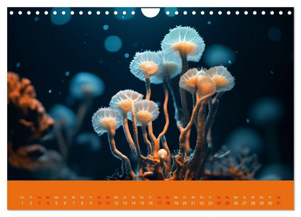 Produktbild: Farbenpracht im Ozean - Die Sch&ouml;nheit der Korallen (Wandkalender 2026 DIN A4 quer), CALVENDO Monatskalender