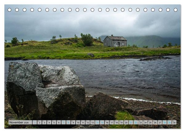 Produktbild: Sommer in Norwegen (Tischkalender 2026 DIN A5 quer), CALVENDO Monatskalender
