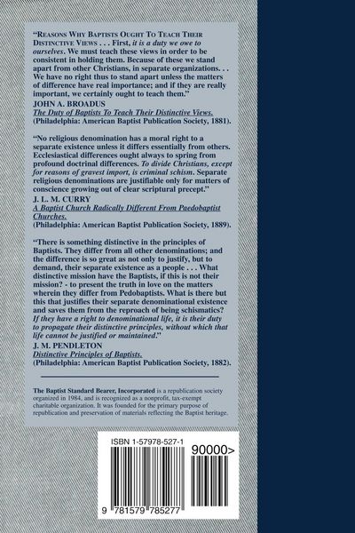 Produktbild: Baptist Principles Reset