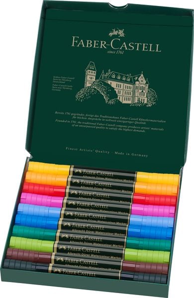 Produktbild: Faber-Castell Aquarellmarker Albrecht D&uuml;rer, 10er Set