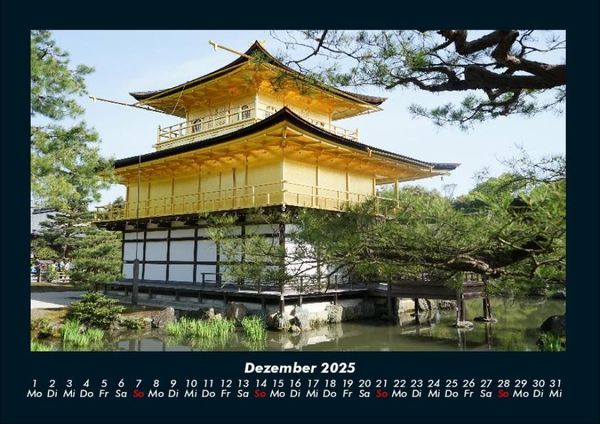 Produktbild: Tempel 2025 Fotokalender DIN A4