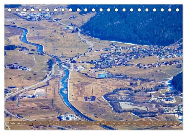 Produktbild: Es flie&szlig;t die Salzach (Tischkalender 2026 DIN A5 quer), CALVENDO Monatskalender