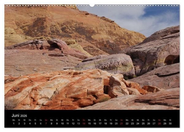 Produktbild: Kalifornien 2026 (Wandkalender 2026 DIN A2 quer), CALVENDO Monatskalender