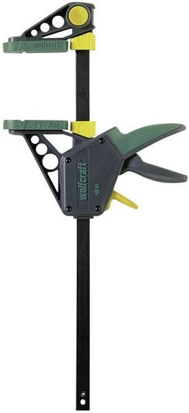 Produktbild: Wolfcraft 3031000 Einhandzwinge Spann-Weite (max.):300mm Ausladungs-Ma&szlig;e:100mm