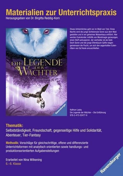 Produktbild: Kathryn Lasky: Die Legende der W&auml;chter - Die Entf&uuml;hrung