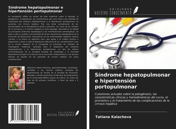 Produktbild: S&iacute;ndrome hepatopulmonar e hipertensi&oacute;n portopulmonar