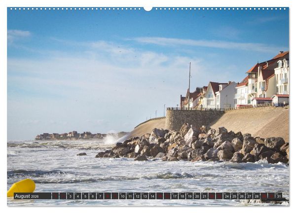 Produktbild: Frankreichs Norden - Entlang der C&ocirc;te d'Opale (Wandkalender 2026 DIN A2 quer), CALVENDO Monatskalender
