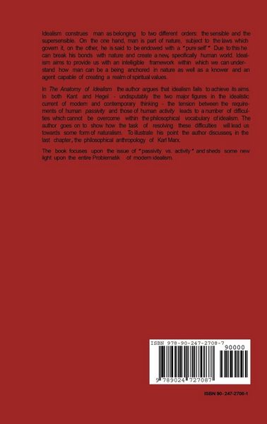Produktbild: The Anatomy of Idealism
