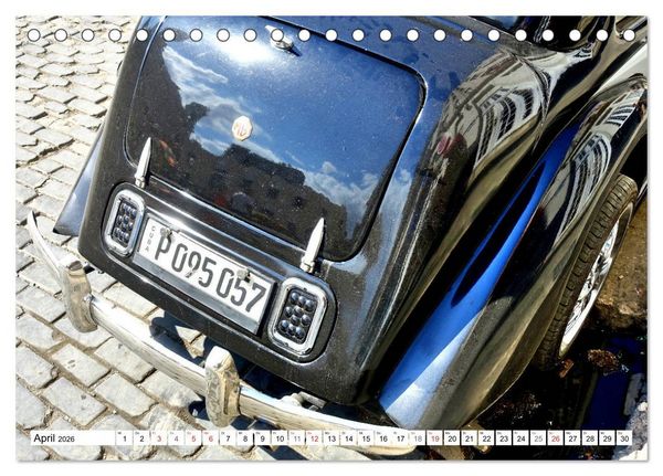 Produktbild: MG Classics - Britische Oldtimer in Kuba (Tischkalender 2026 DIN A5 quer), CALVENDO Monatskalender