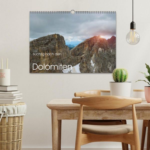 Produktbild: S&uuml;chtig nach den Dolomiten (Wandkalender 2026 DIN A3 quer), CALVENDO Monatskalender
