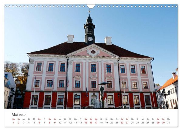 Produktbild: Estland - Pittoreske Sch&ouml;nheit im Baltikum (Wandkalender 2027 DIN A3 quer), CALVENDO Monatskalender