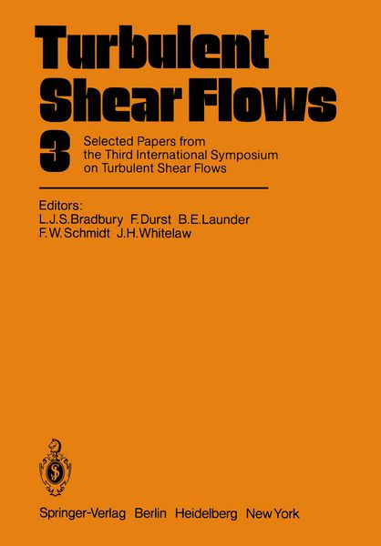 Produktbild: Turbulent Shear Flows 3