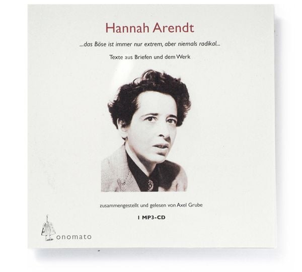 Produktbild: Hannah Arendt. Ein fragmentarisches Werkportrait