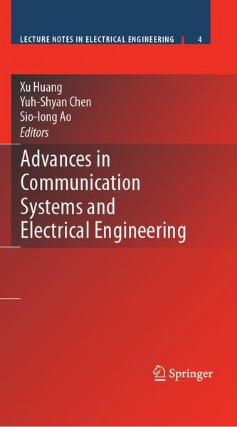 Produktbild: Advances in Communication Systems and Electrical Engineering