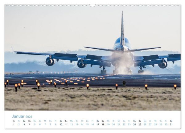 Produktbild: BOEING 747 - K&ouml;nigin der L&uuml;fte (hochwertiger Premium Wandkalender 2026 DIN A2 quer), Kunstdruck in Hochglanz