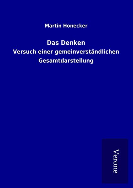 Produktbild: Das Denken