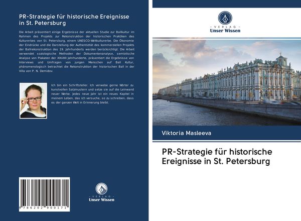 PR-Strategie für historische Ereignisse in St. Petersburg, Taschenbuch von Viktoria Masleeva, Verlag Unser Wissen, 9786202900171