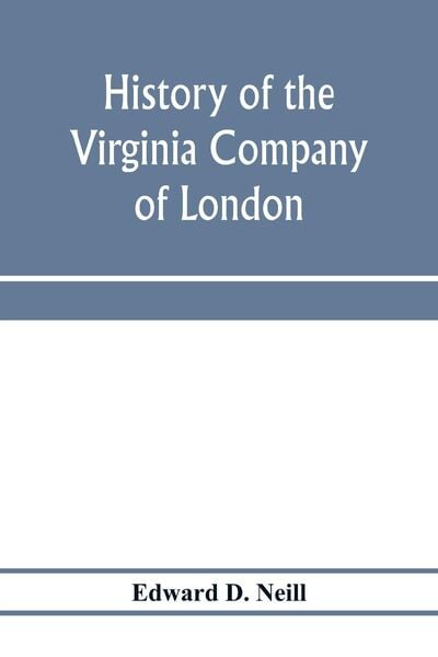 Produktbild: History of the Virginia Company of London