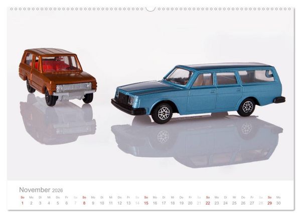 Produktbild: Dinky Toys Spielzeugautos (Wandkalender 2026 DIN A2 quer), CALVENDO Monatskalender