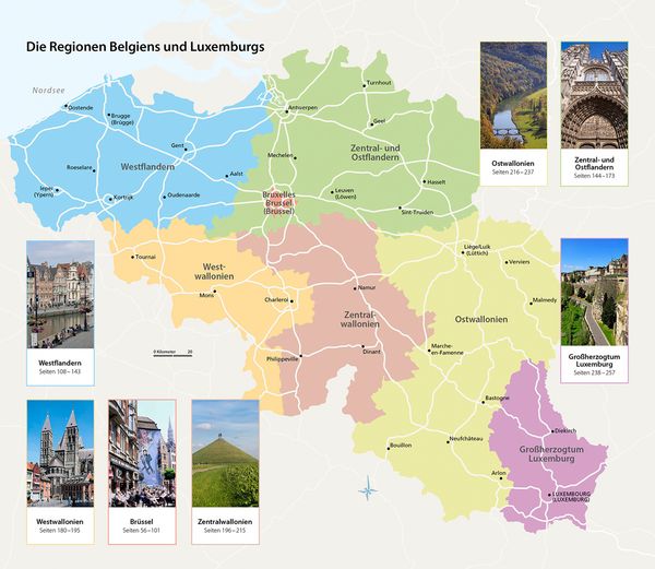 Produktbild: Reisef&uuml;hrer Belgien