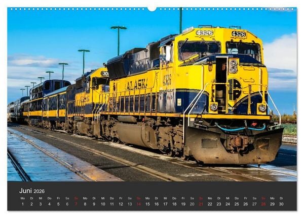Produktbild: Alaska 2026 - faszinierend anders (hochwertiger Premium Wandkalender 2026 DIN A2 quer), Kunstdruck in Hochglanz