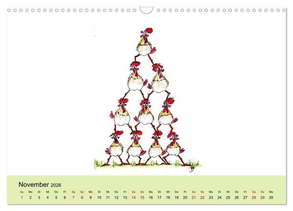 Produktbild: Gemeinsam stark (Wandkalender 2026 DIN A3 quer), CALVENDO Monatskalender