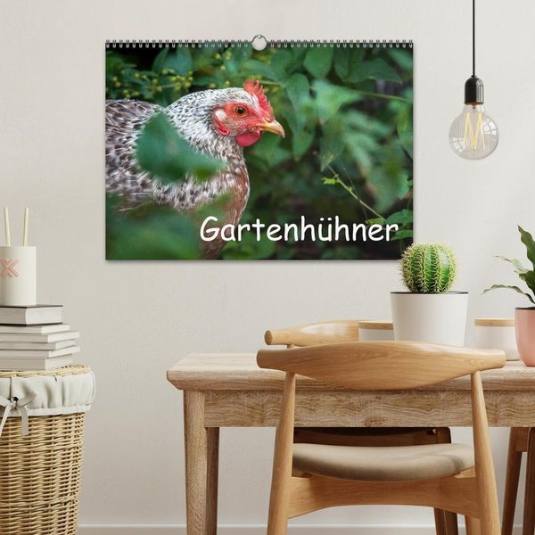 Produktbild: Gartenh&uuml;hner (Wandkalender 2026 DIN A3 quer), CALVENDO Monatskalender