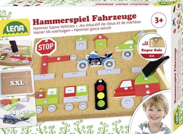 Produktbild: Hammerspiel Fahrzeuge, Faltschachtel