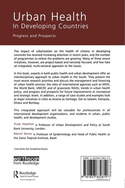 Produktbild: Urban Health in Developing Countries
