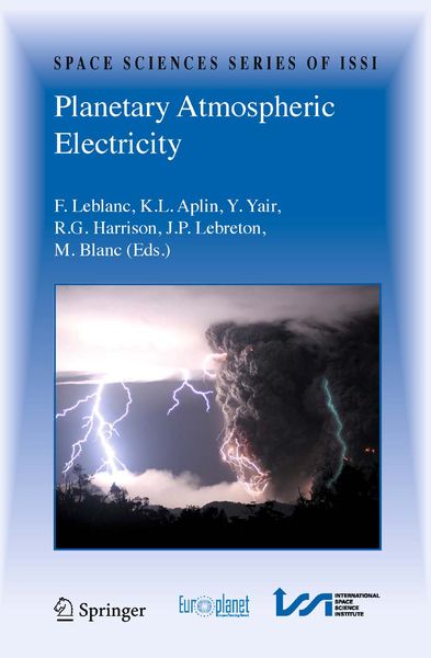 Produktbild: Planetary Atmospheric Electricity