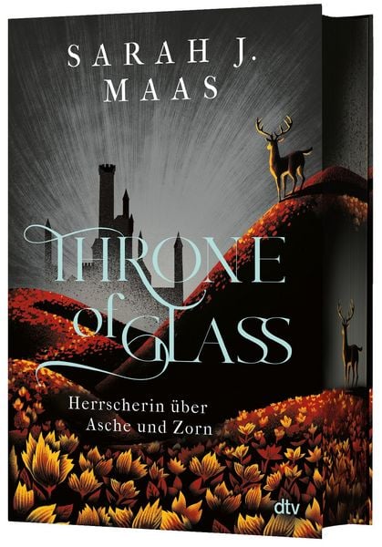 Throne of Glass – Herrscherin über Asche und Zorn, Gebundene Ausgabe von Sarah J. Maas, dtv, 9783423765367